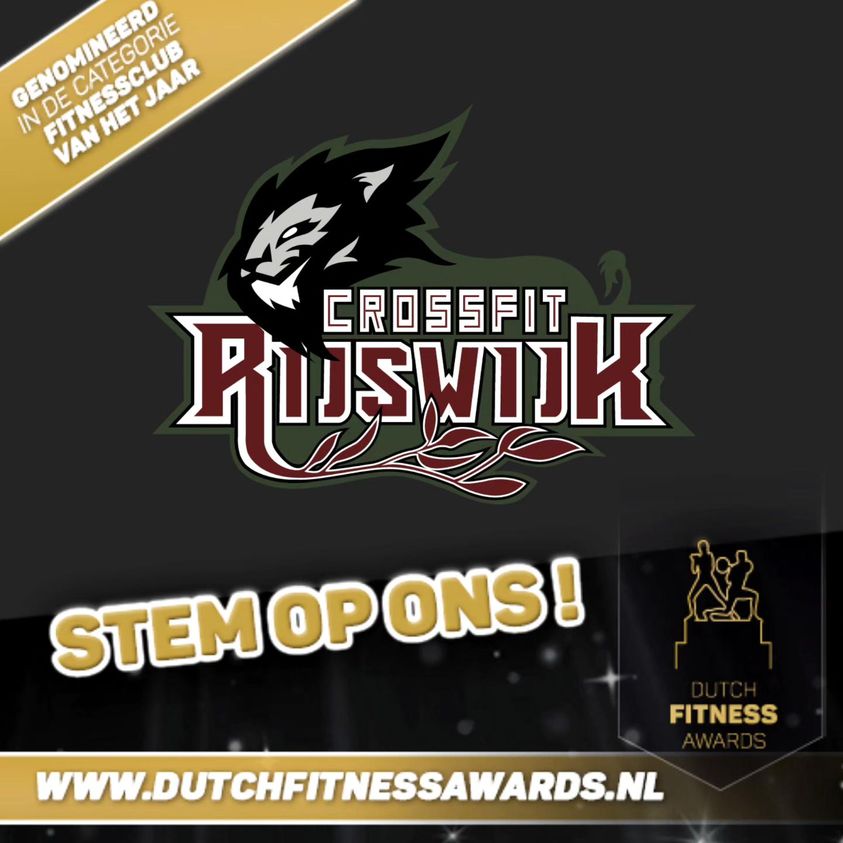 CrossFit Rijswijk - dutch fitness awards 2023
